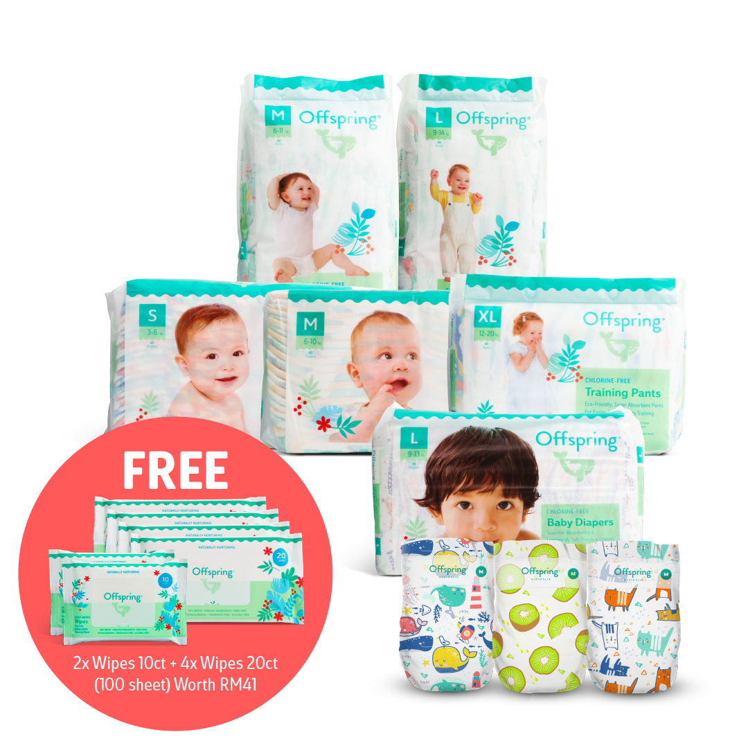 Chlorine-Free Baby Diapers